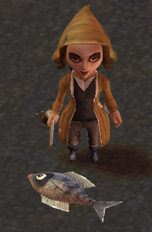 Character with Fisherman's Set equipped